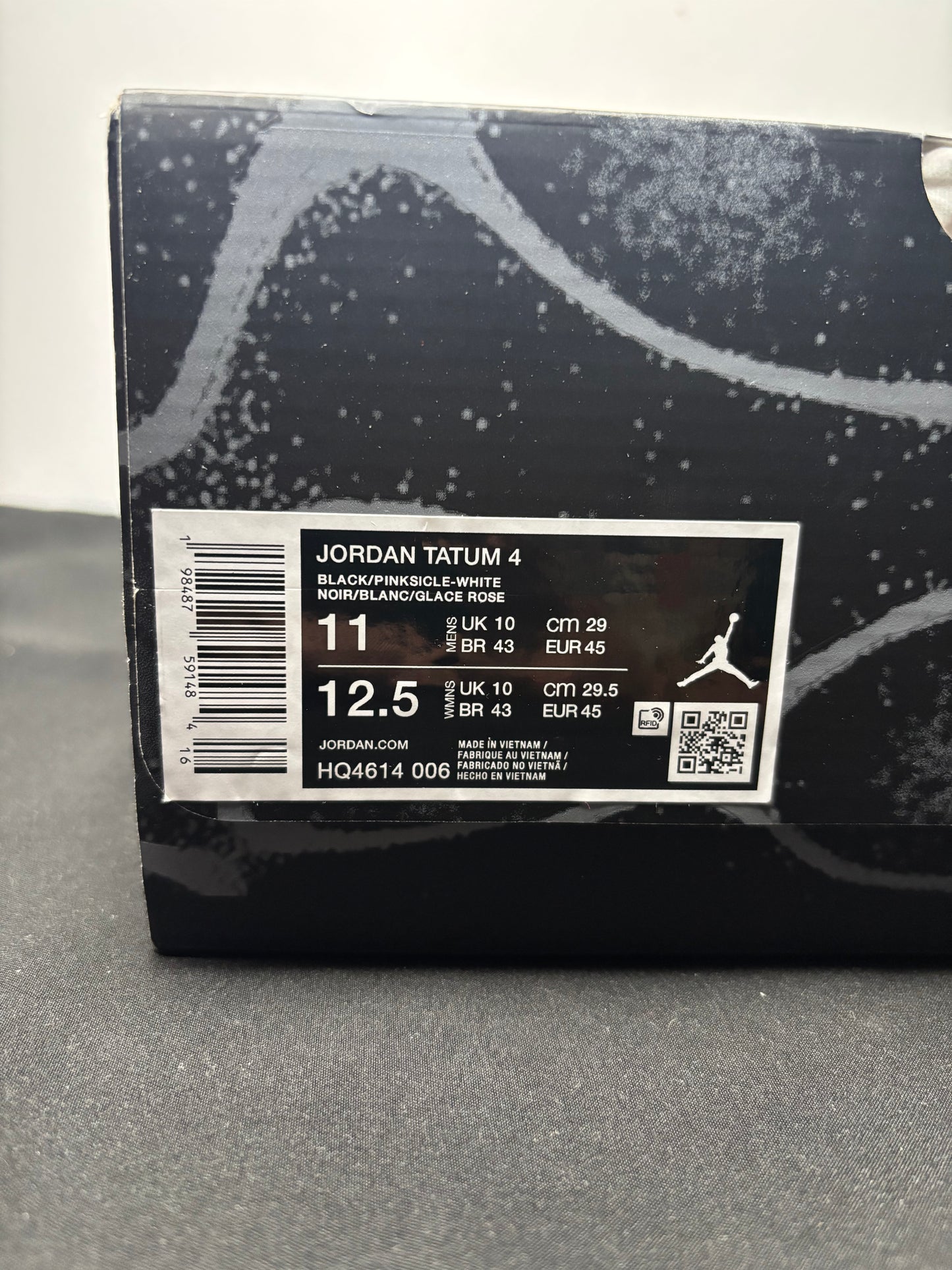 Jordan Tatum 4 ‘Black Pinkiscle