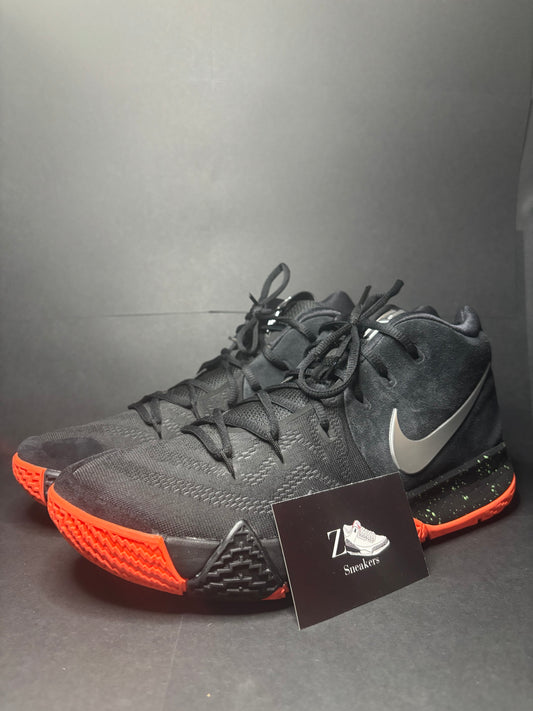 Nike Kyrie 4 ‘Black Silver Orange’