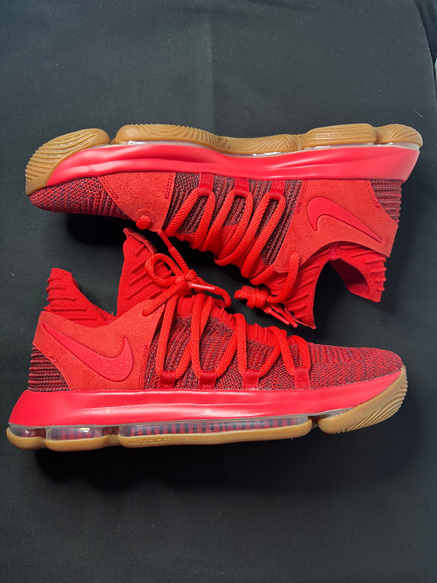 Nike Kd10 ‘Nike ID ‘Red gum sole
