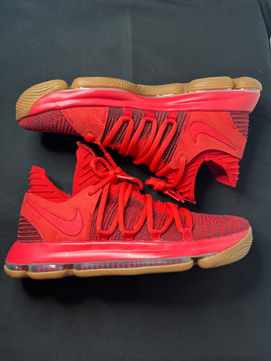 Nike Kd10 ‘Nike ID ‘Red gum sole